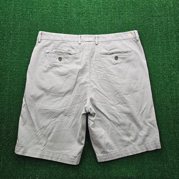 Tommy Bahama Shorts Mens 35 Light Green Chino Flat Front Summer Beach Preppy - Picture 6 of 7